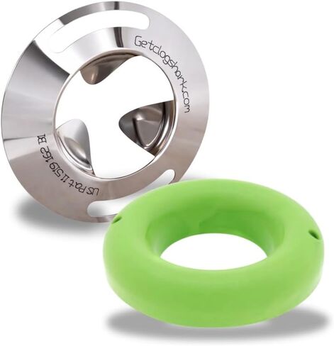 Commercial Toilet & Drain Clog Prevention Device + Sani Seal Combo Pack, Heavy-Duty Plumbing Guard, Made in USA, Easy Tool-Free Installation, Prevents Pipe Blockages (1 Combo Pack) in Saudi Arabia
