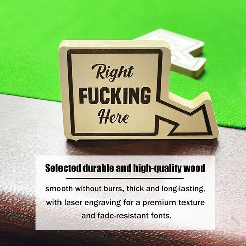 8 Ball Pocket Marker Funny, Funny Pool Table Decoration Sign,Golf Ball Marker,Mark Your Pocket,Mini Billiards Game Accessories Gifts for Men (6pcs) in Saudi Arabia