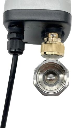 Stainless Steel Electric Ball Valve 3/4" DN20, IP65 Waterproof 2-Way Valve with DC 9V-36V Low Noise Actuator (8Nm) for Water & Air Systems, HVAC, Plumbing, Industrial Use in Saudi Arabia