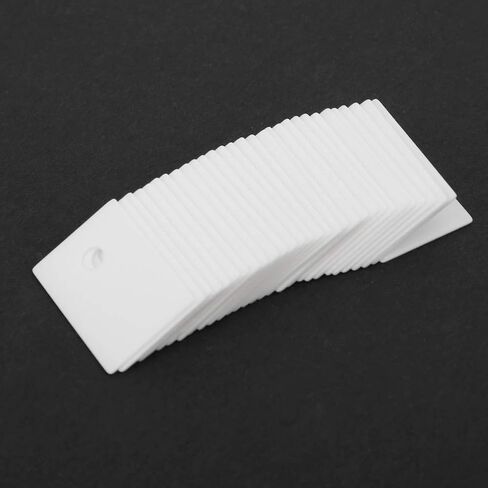 Generic 100PCS Alumina Ceramic Insulating Sheet, 14x20x1mm 3.2mm Hole High Hardness Wear Sheet, Thermal Insulation with 28W Mk Thermal Conductivity & 15kv Mm Insulation Performance in Saudi Arabia