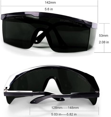ABSORBER 190nm-2000nm Laser Safety Glasses Goggles For Laser Hair Removal Treatment and Laser Cosmetology Operator Eye Protection in Saudi Arabia