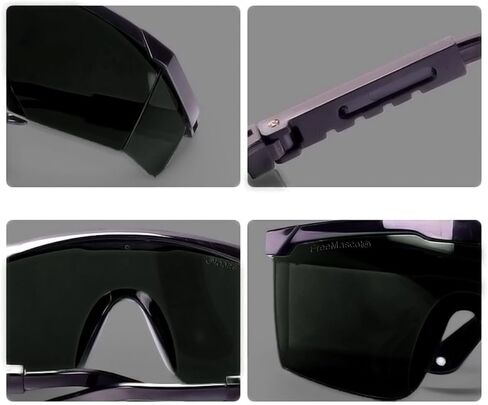 ABSORBER 190nm-2000nm Laser Safety Glasses Goggles For Laser Hair Removal Treatment and Laser Cosmetology Operator Eye Protection in Saudi Arabia