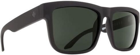 Spy Discord Sunglasses Soft Matte Black With HD Plus Grey Green Lens in Saudi Arabia