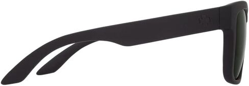 Spy Discord Sunglasses Soft Matte Black With HD Plus Grey Green Lens in Saudi Arabia