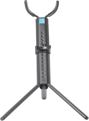 FOMIYES Portable Tenor Saxophone Stand Foldable Saxophone Bracket Rack with Blue Case Desktop Storage Holder Music Accessories in Saudi Arabia