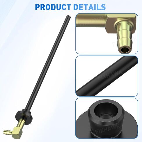 Golf Cart Siphon Tube and Siphon Tube Grommet, Fits for EZGO 1989-UP Gas Model Vehicles, Replace OEM# 73816G01 70988G01 in Saudi Arabia