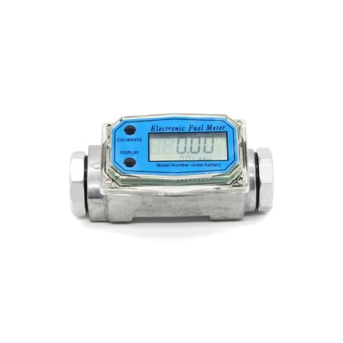 Water Flow Meter 1/2 inch High-Precision Turbine Flowmeter, DN15 Electronic Digital Display Flow Meter in Saudi Arabia