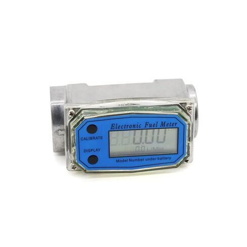 Water Flow Meter 1/2 inch High-Precision Turbine Flowmeter, DN15 Electronic Digital Display Flow Meter in Saudi Arabia
