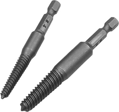 /Set Hexagonal Shank Screw Extractor Practical Flute Bolt Extractor Set Easy Out Screwdriver Extractor in Saudi Arabia