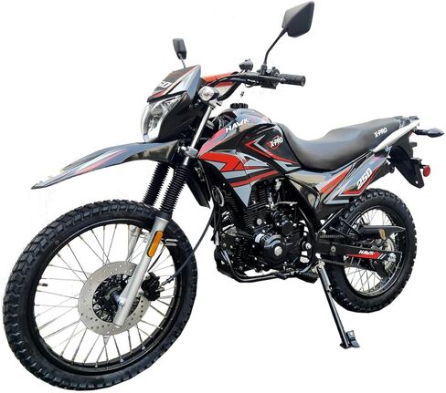 X-PRO Upgraded New Hawk-X Enduro 250cc Motorcycle EFI Fuel Injection Dual Sports Dirtbike, 5 Speed Enduro Street Bike (Blue) in Saudi Arabia