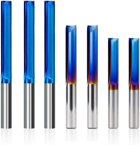 1 قطعة الناي مستقيم قاطعة المطحنة 2 الناي مستقيم نهاية مطحنة كربيد راوتر بت 4 مللي متر/6 مللي متر عرقوب CNC النقش أدوات طحن للخشب PVC البلاستيك in Kuwait