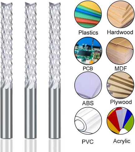 1 قطعة PCB قاطعة المطحنة 6.35 مللي متر عرقوب ماكينة بتحكم رقمي بالكمبيوتر قاطعة المطحنة كربيد Endmills مطحنة نهاية الذرة للخشب البلاستيك النقش سكين ملف دوار القاطع in Kuwait