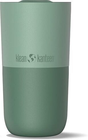 Klean Kanteen 16 oz Rise Tumbler - Insulated, Reusable Stainless Steel Tumbler - Splash-Proof Slide Lid - Climate Lock Vacuum Insulated - BPA-Free Stainless Steel - Dishwasher Safe - Brittany Blue in Saudi Arabia
