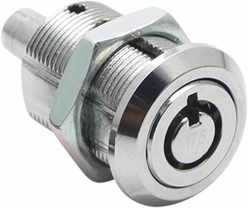 JK523 Machine Lock Cylinder Metal Key Cam Lock with 19mm Hole Size 1Pcs in Saudi Arabia