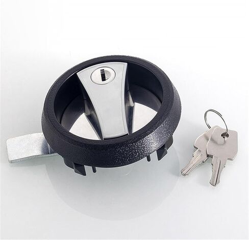 MS901 Electric Panel Cam Lock Black Round Cam Lock 1Pcs in Saudi Arabia