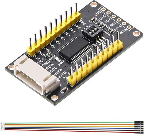 لوحة توسيع MCP23017 IO، واجهة I2C 16 وحدة توسيع GPIO لـ Raspberry Pi Arduino STM32، مع رمز تجريبي in Kuwait