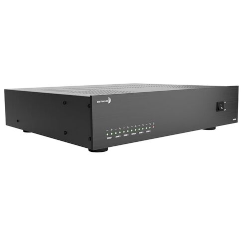 Dayton Audio MA1280 مضخم صوت متعدد المناطق 12 قناة من الفئة D، 12 × 80 وات (160 وات موصل)، 6 مناطق ستيريو، 8 مدخلات، قابل للتركيب على حامل in Saudi Arabia