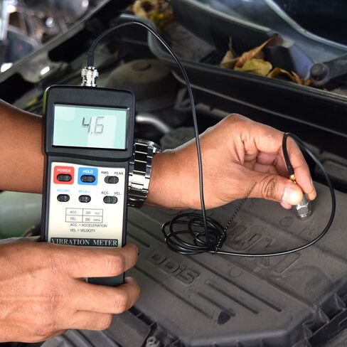 مستشعر اهتزاز ثلاثي المحاور/مراقبة صحة الآلات/مجموعة مراقبة الاهتزاز/محلل الاهتزاز الرقمي/اختبار اهتزاز الفضاء الجوي/أداة تشخيص الآلات الصناعية؛ الموديل: VB-8200 in Kuwait