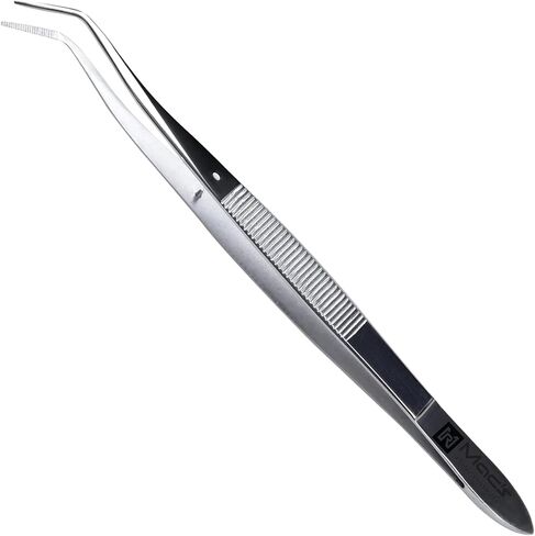 Gerald Dressing Forceps Stainless Steel – Serrated Tip Surgical Tweezers for Precision Handling Tissue Dressing Sutures – Medical Forceps Tool for First Aid, Laboratory, Veterinary Use in Saudi Arabia