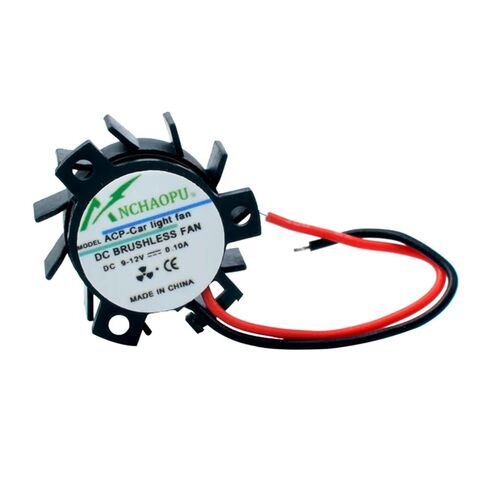 9V 12V Diameter 23mm Hole Spacing 17mm Miniature Cooling Fan for Automotive LED Lighting in Saudi Arabia