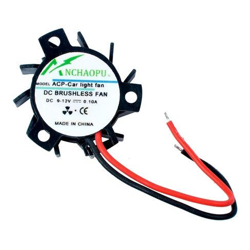 9V 12V Diameter 23mm Hole Spacing 17mm Miniature Cooling Fan for Automotive LED Lighting in Saudi Arabia