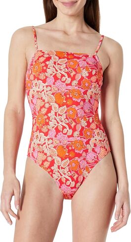 Amazon Essentials Women's squareneck one-piece Swimsuit in Saudi Arabia