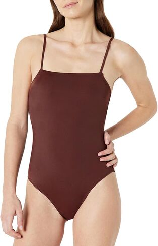 Amazon Essentials Women's squareneck one-piece Swimsuit in Saudi Arabia