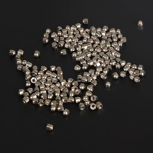 200 قطعة من أغطية لولبية معدنية سداسية للنظارات - متوافقة مع النظارات بدون إطار واختيار النظارات الشمسية، وإكسسوارات إصلاح النظارات المتينة in Kuwait