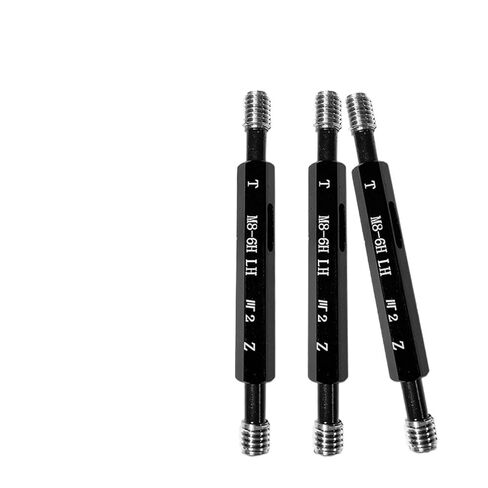 1 piece 6H M57 LH-M60 LH Steel Gauge Metric fine Thread Left Tooth Measuring Tool(X 0.5 LH,M59) in Saudi Arabia