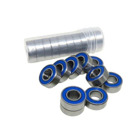 10pcs MR106 2RS 6x10x3 mm Blue Rubber Sealed Miniature 6 10 3 Deep Groove Ball Bearing MR106RS L1060 6 * 10 * 3 ABEC-3(MR128-2RS 8x12x3.5mm) in Saudi Arabia