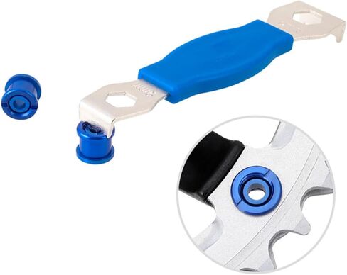 Bicycle Chainring Wrench – 9/10 mm Spanner & Nut Wrench – Professional Bike Repair Tool for Mountain Bikes & Road Bikes – Precise Fit for Chainring Bolts, Crank Arms & Gear Adjustments in Saudi Arabia