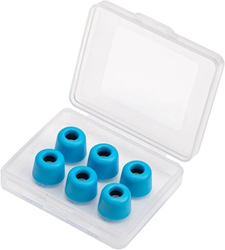 سدادات أذن TINHIFI، أطراف أذن من إسفنج الذاكرة الممتاز لـ T2/T4/T4 PLUS/T5S، 3 أزواج من أطراف الأذن البديلة العالمية العازلة للضوضاء (أزرق، سدادات أذن من إسفنج الذاكرة 3 أزواج) in Kuwait