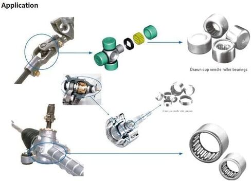High Speed 5PCS SCE68 Bearing 9.525x14.2875x12.7mm Drawn Cup Needle Roller Bearings B68 BA68Z SCE 68 in Saudi Arabia