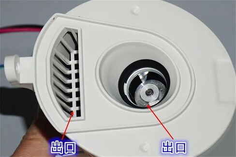 22.2V150W brushless motor suction fan with built-in drive, high-speed vacuum suction and floor scrubber brushless fan in Saudi Arabia