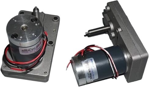 1PCS 7-Type Metal Gear Reduction Motor with Reversing Shaft and Trapezoidal Lead Screw for 12V/24V in Saudi Arabia