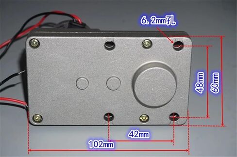 1PCS 7-Type Metal Gear Reduction Motor with Reversing Shaft and Trapezoidal Lead Screw for 12V/24V in Saudi Arabia