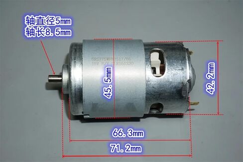 DC 12-18V high-Speed 775 Motor with Double Ball Bearings for DIY Power Tools in Saudi Arabia