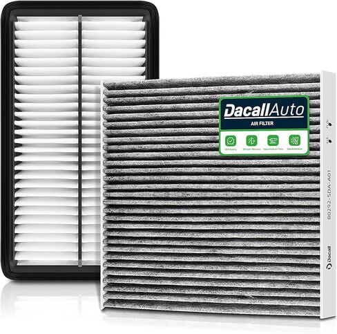 Engine & Cabin Air Filter Set for Honda Passport 3.5L(2019-2025), for Pilot 3.5L(2016-2022), for Ridgeline 3.5L(2017-2025); for Acura MDX 3.0L/3.5L(2016-2020). Replace CA12061, 80292-SDA-A01 in Saudi Arabia