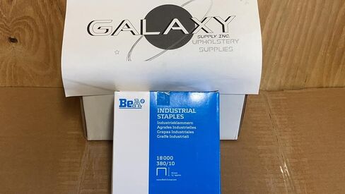 دبابيس تنجيد سلسلة BeA 80 مقاس 21، تاج 1/2 بوصة، طول 3/8 بوصة. 18,000 قطعة/صندوق. بي ايه 380/10 (1) in Kuwait