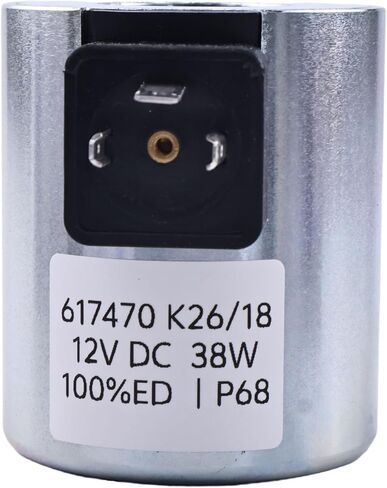 مجموعة ملف إمداد الطاقة الهيدروليكي JEENDA 617470 متوافقة مع ملف صمام الملف اللولبي 12VDC 38W in Saudi Arabia