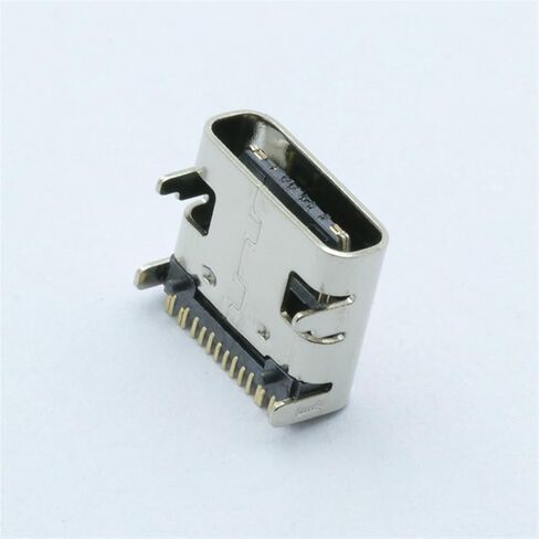 1000 قطعة/الوحدة نوع C 16 دبوس SMT موصل مقبس USB 3.1 نوع-C أنثى وضع SMD DIP in Kuwait