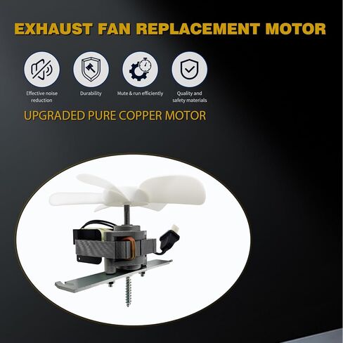S99080199 محرك مروحة عادم الحمام 80 CFM 4.0 Sones لاستبدال 512 512M 673 673-C 8870 in Saudi Arabia