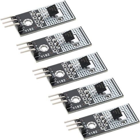 5Pcs LM35DZ High Voltage Analog Temperature Sensor Module for Arduino Smart Car Projects in Saudi Arabia