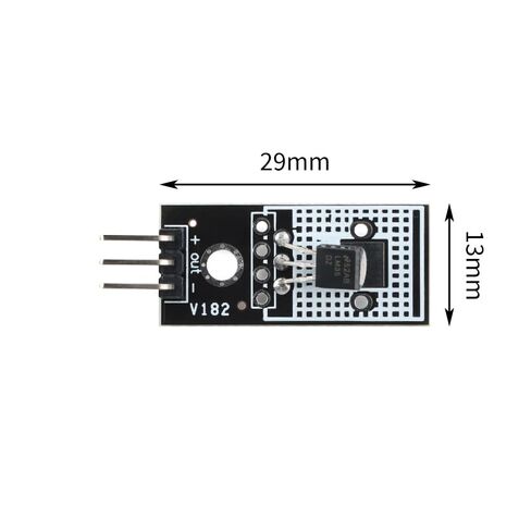 5Pcs LM35DZ High Voltage Analog Temperature Sensor Module for Arduino Smart Car Projects in Saudi Arabia