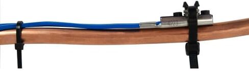 مستشعر درجة الحرارة Danfoss 097U0063 AKS 11، PT1000، -40 إلى 212 فهرنهايت، الفئة B أزرق، 8.5 متر، IP 67 in Kuwait