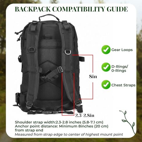 Water Bottle Holder Pouches with Hook Buckle, Sports Water Bottle Mesh Bag for Backpack Straps for Hiking, Running, Travel, Cycling in Saudi Arabia