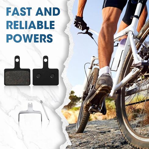 8 أزواج من وسادات فرامل الدراجة المتوافقة مع Trp Tektro Shimano Deore، وسادات فرامل عالية الأداء لفرامل قرص الدراجة الجبلية in Kuwait
