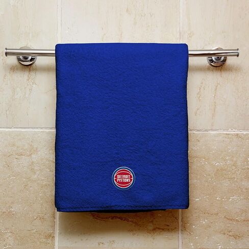 شمال غرب ديترويت بيستونز NBA Team Logo Hand Towel 2 Pack 16 x 26 Inches in Saudi Arabia