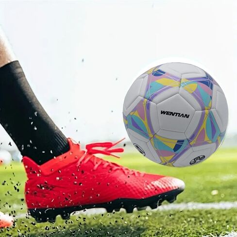 Personalized Custom Size 5 Soccer Ball, Customized Soccer Ball with Name and Text, for Coach, Son, Boyfriend, Daughter, Dad, Mom or Soccer Fan in Saudi Arabia