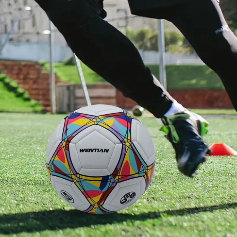 Personalized Custom Size 5 Soccer Ball, Customized Soccer Ball with Name and Text, for Coach, Son, Boyfriend, Daughter, Dad, Mom or Soccer Fan in Saudi Arabia